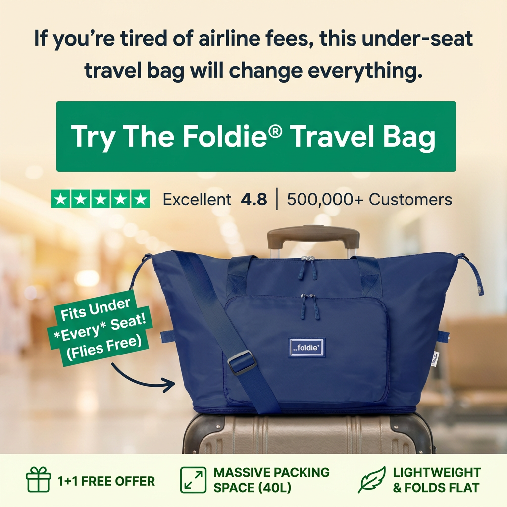 The Foldie Facebook ad
