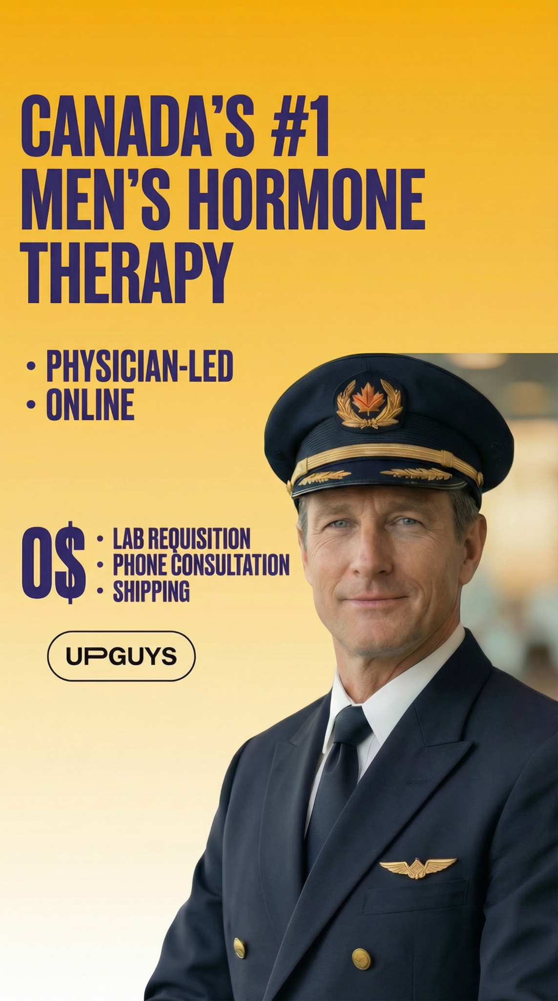 Upguyshealth Facebook ad