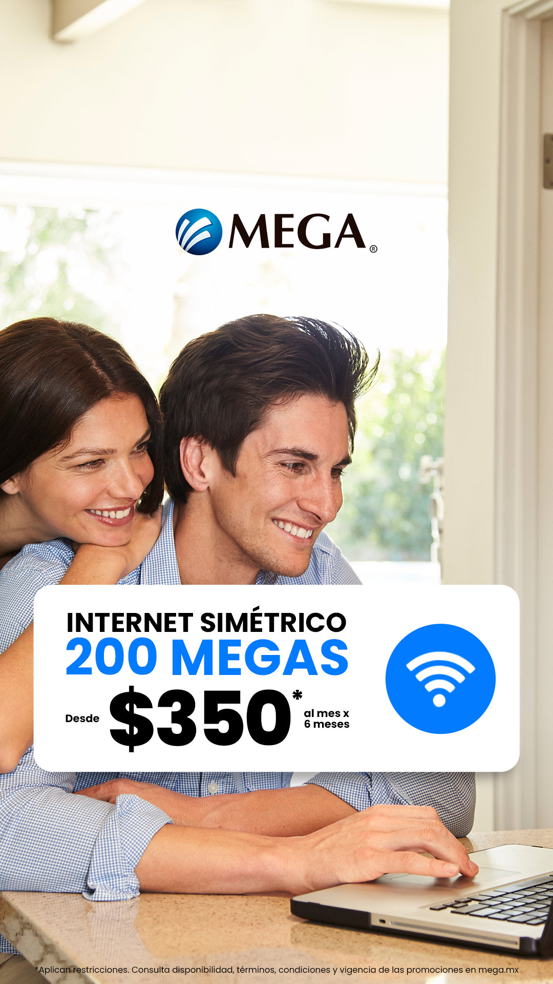 Megacable, Conectamos tu vida Facebook ad