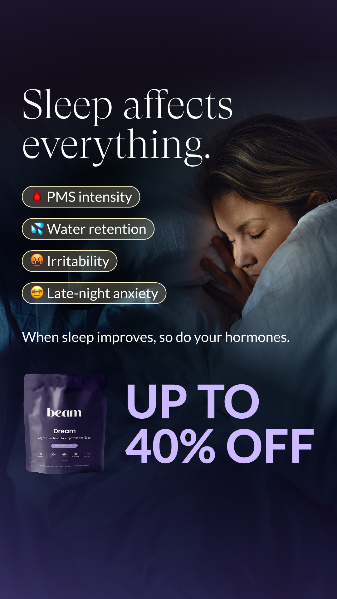beam Facebook ad