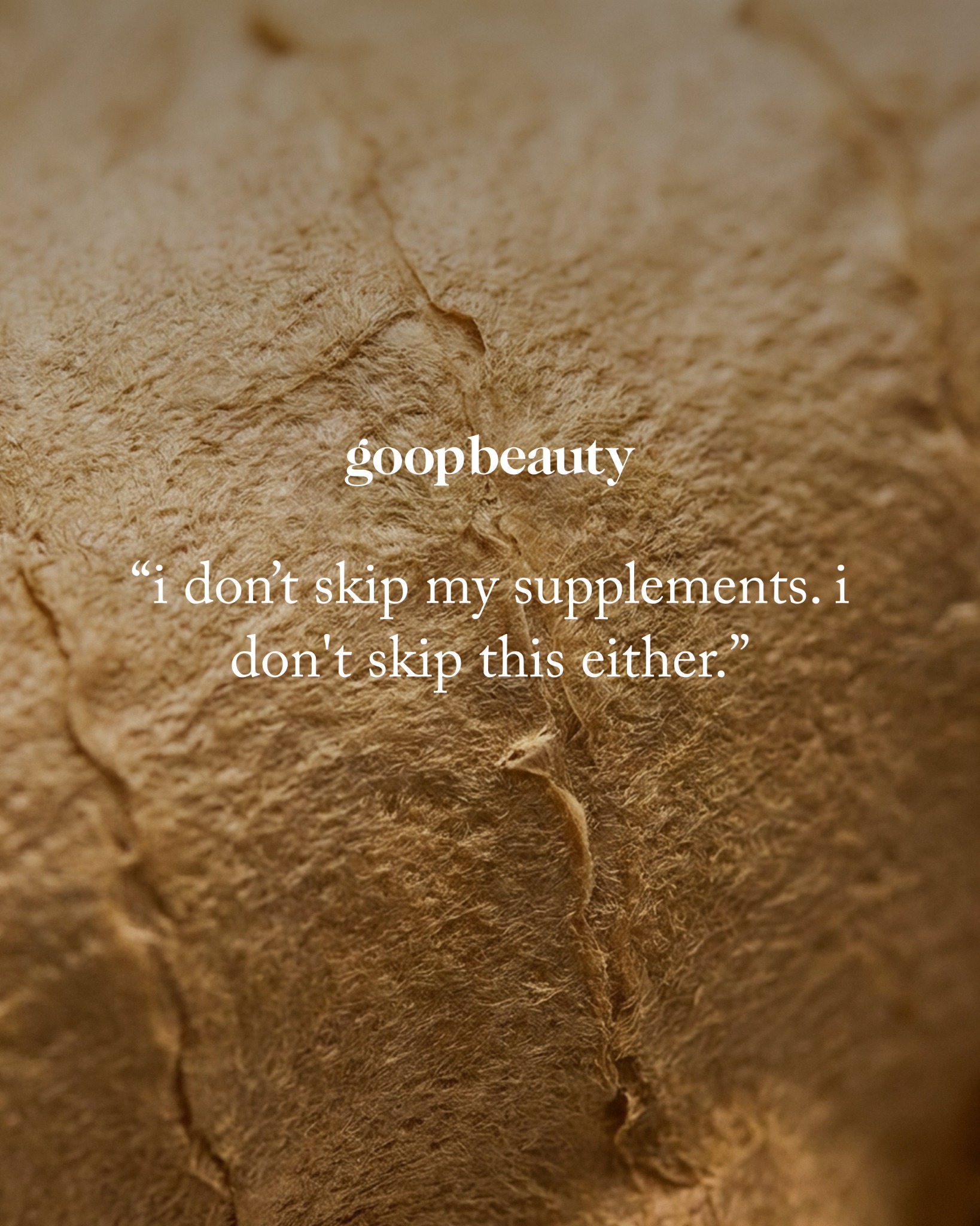 goop Facebook ad