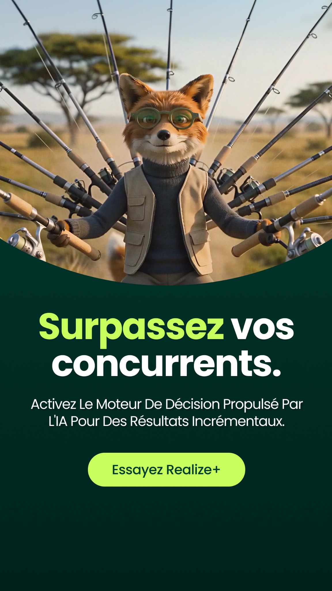 Realize For Advertisers Facebook ad