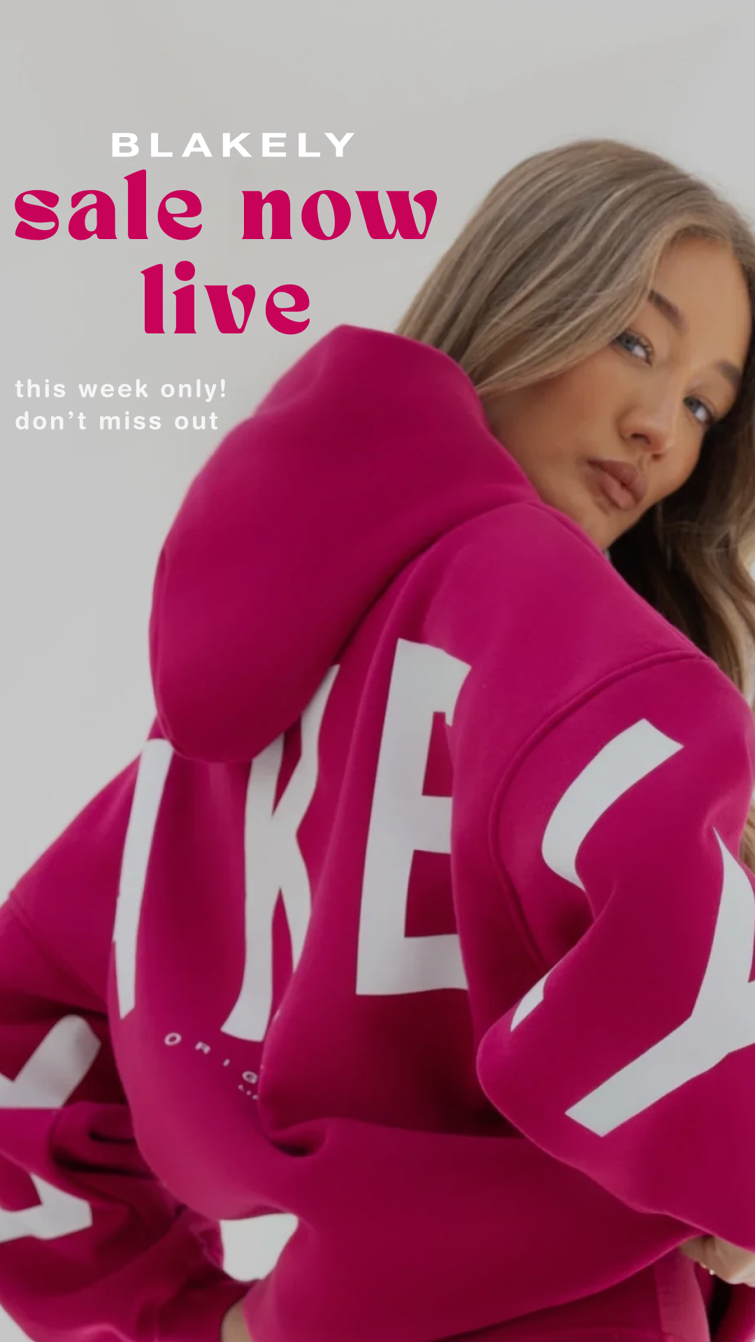 Blakely Clothing Co. Facebook ad