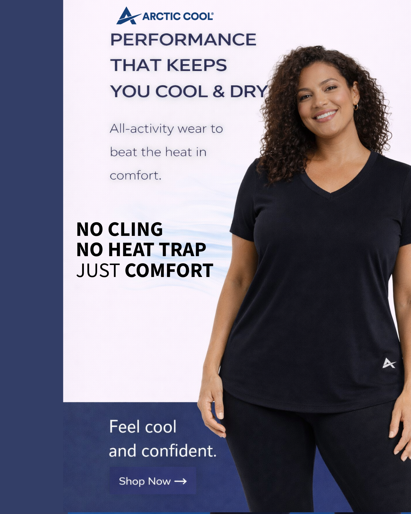 Arctic Cool Facebook ad