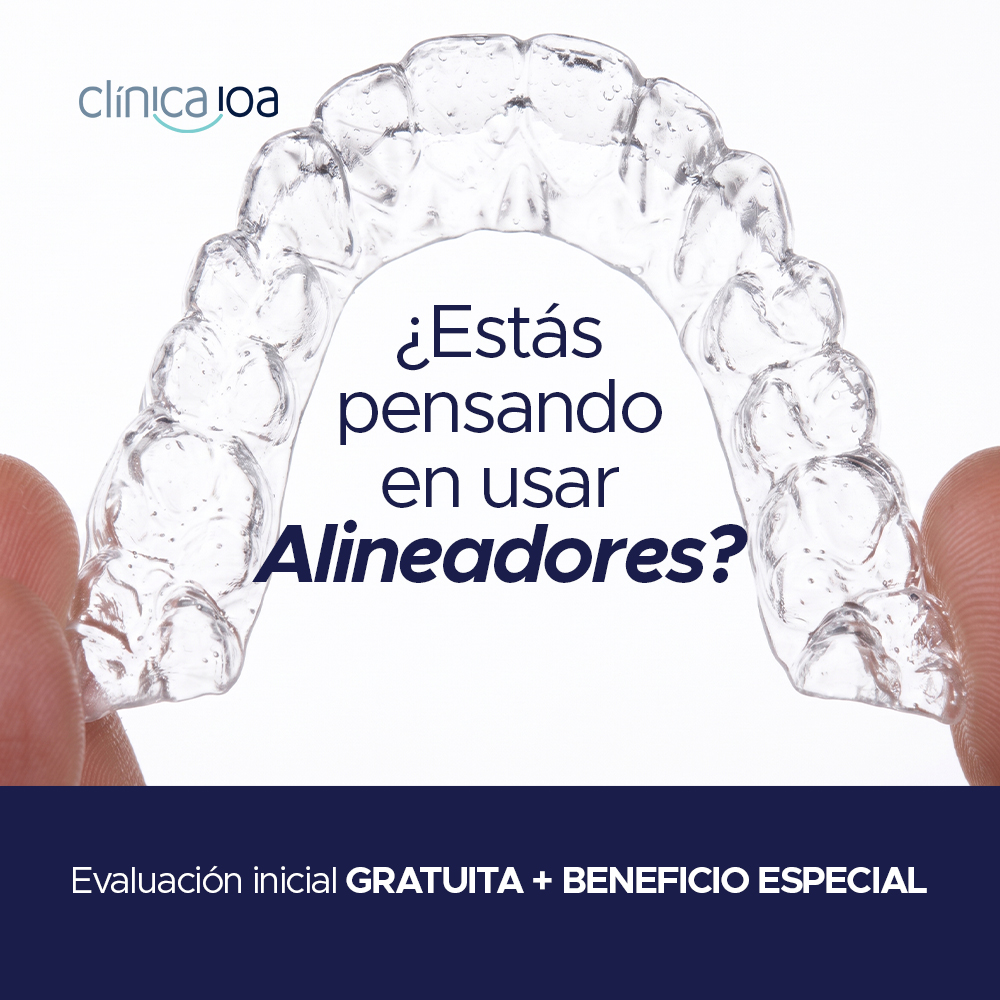 Clínica Odontológica - IOA Facebook ad: ¡Hasta 20% OFF en alineadores!