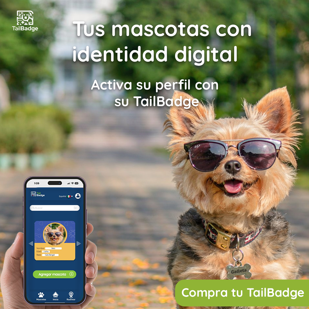 TailBadge Facebook ad: Conoce TailBadge