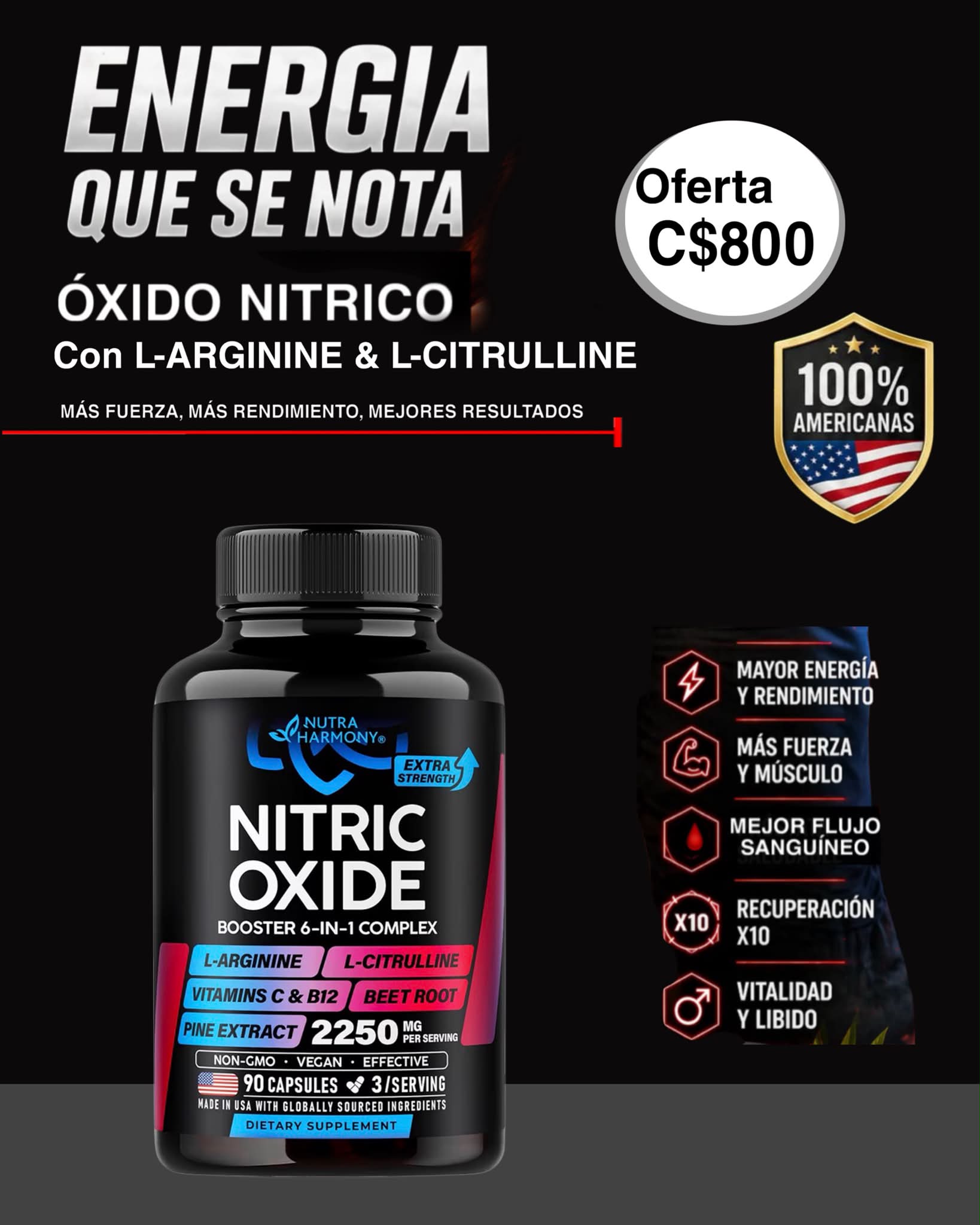 Eco Natural Facebook ad: POTENCIA EXTREMA CON
