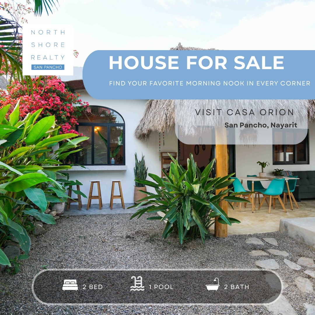 North Shore Realty San Pancho Facebook ad: Discover the perfect balance between nature and modern…