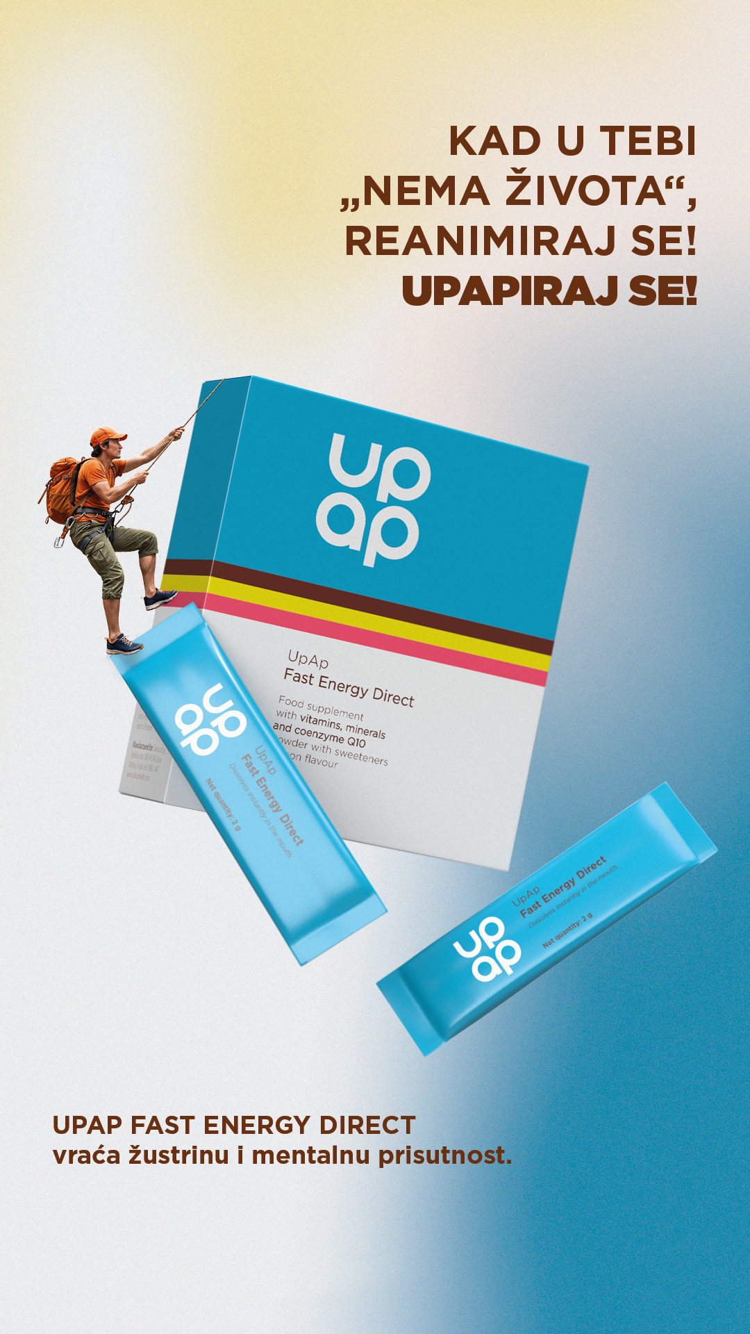 UpAp Hrvatska Facebook ad: Energija odmah
