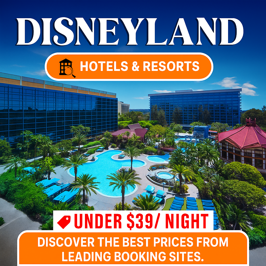 Guest Reservations Online Facebook ad: Disneyland Hotel Deals, Starting from $39!