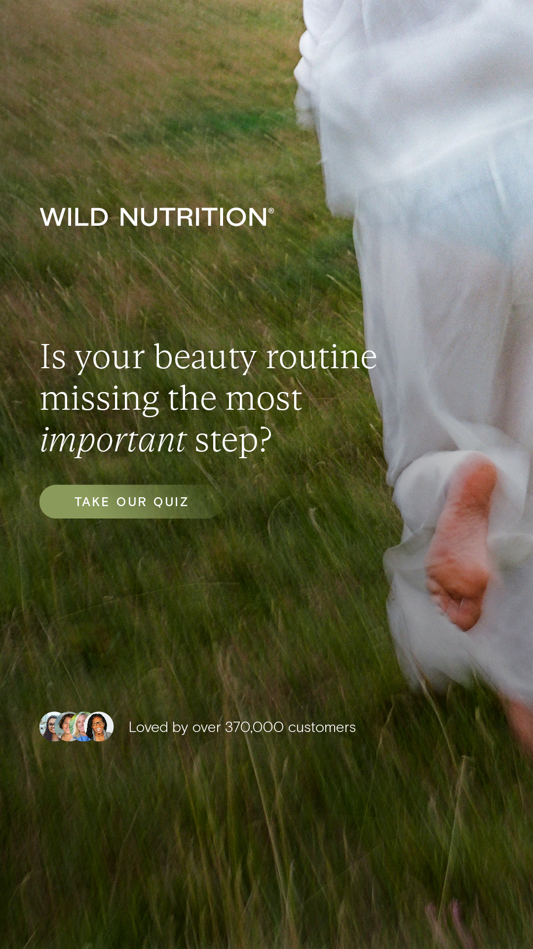 Wild Nutrition Facebook ad