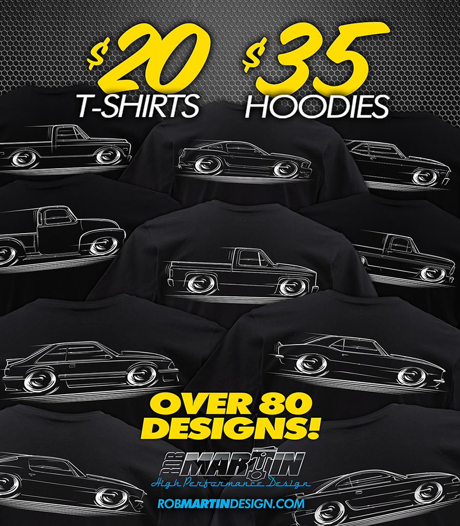 Rob Martin High Performance Design Facebook ad: These are just half of the designs offered…
