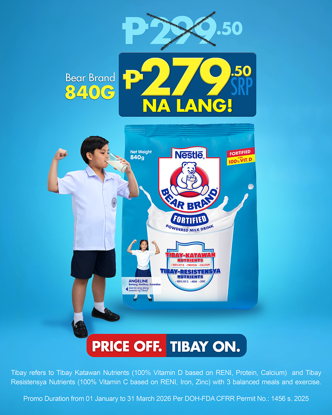 BEAR BRAND Powdered Milk Drink Facebook ad