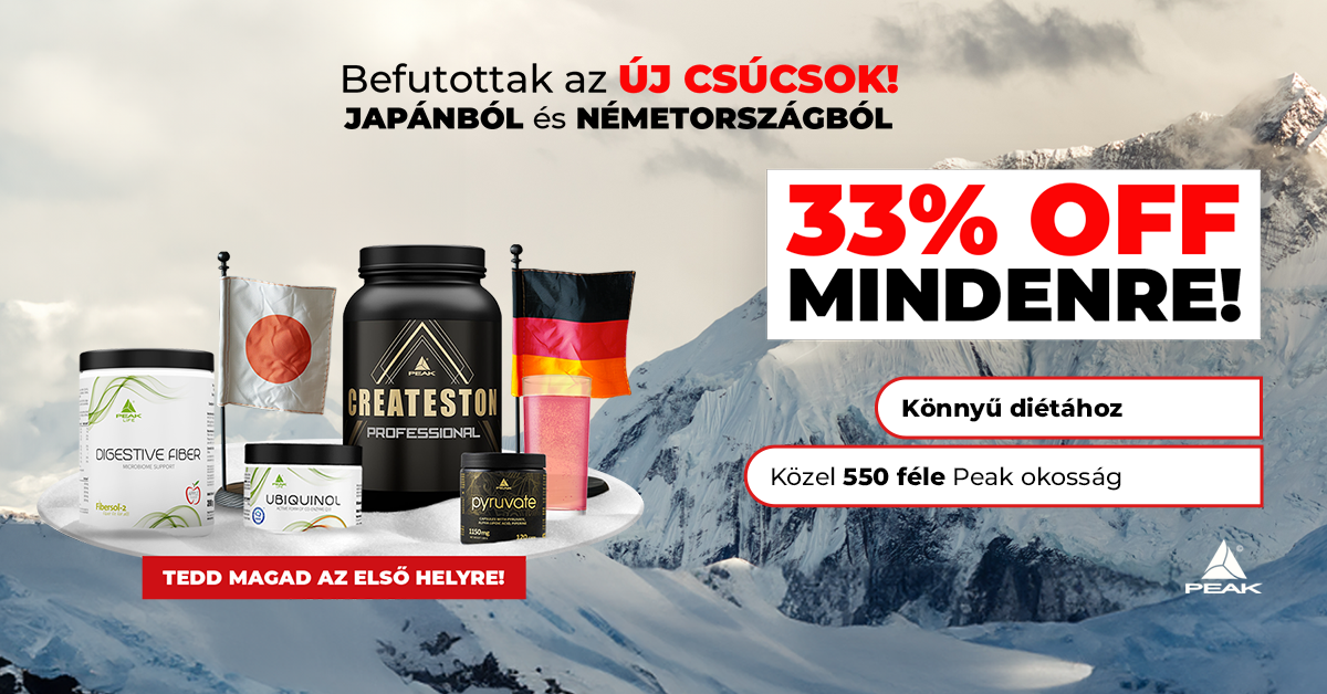 PeakShop.hu Facebook ad from Apr 1, 2026