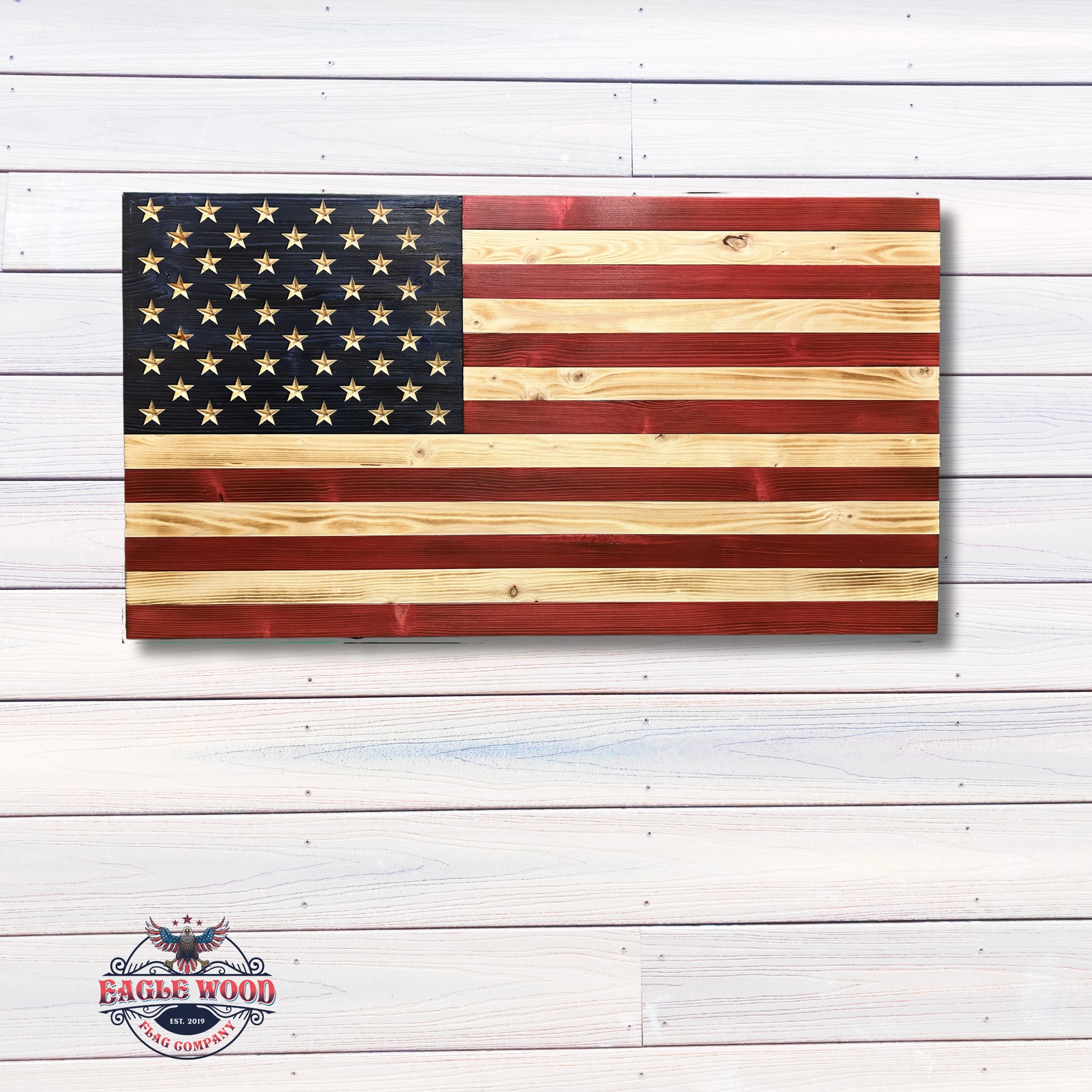 Eagle Wood Flag Co. Facebook ad: Eagle Wood Flag Company