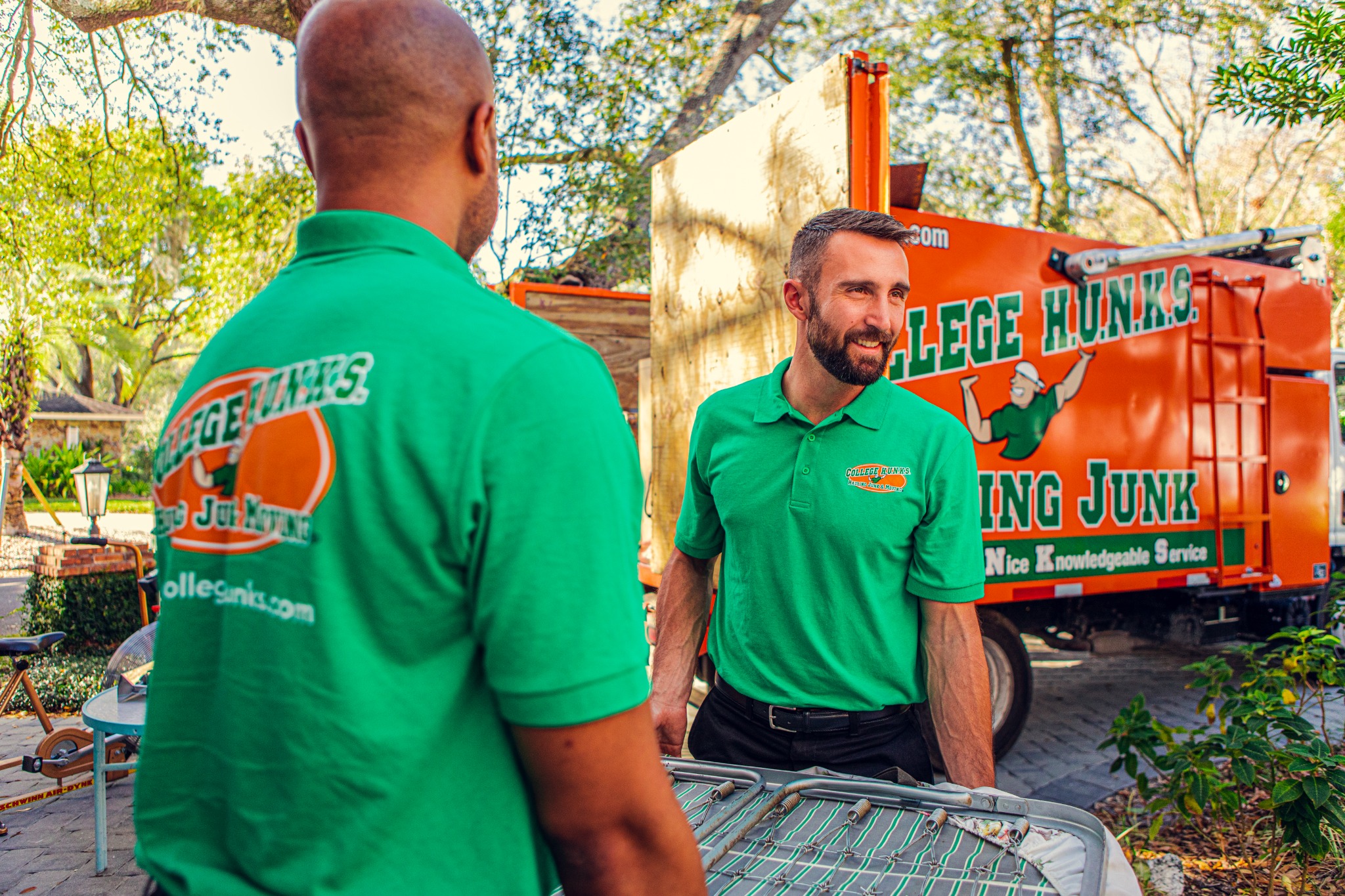 College Hunks Hauling Junk and Moving Jackson ad creative