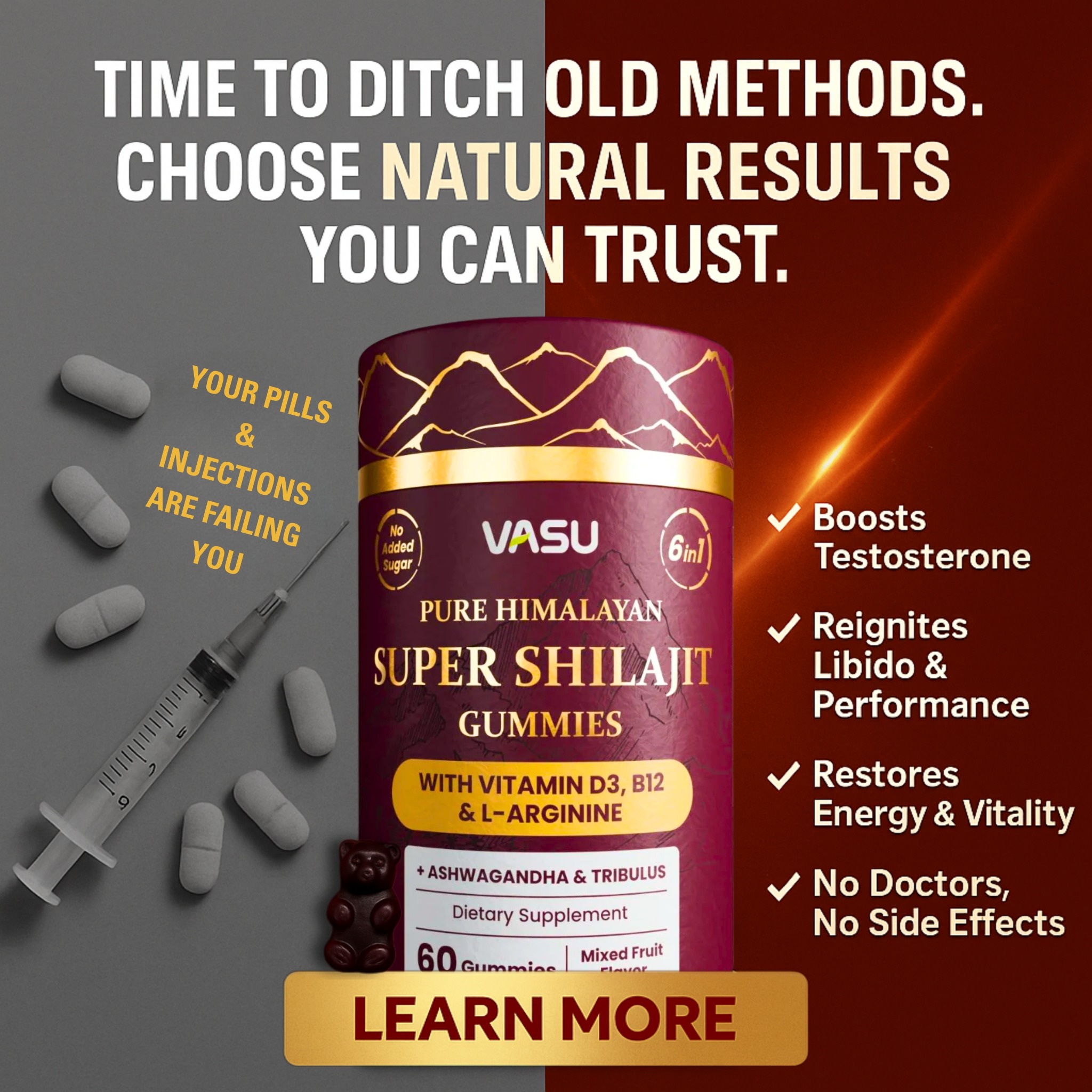 VASU Age Revitalizing Facebook ad