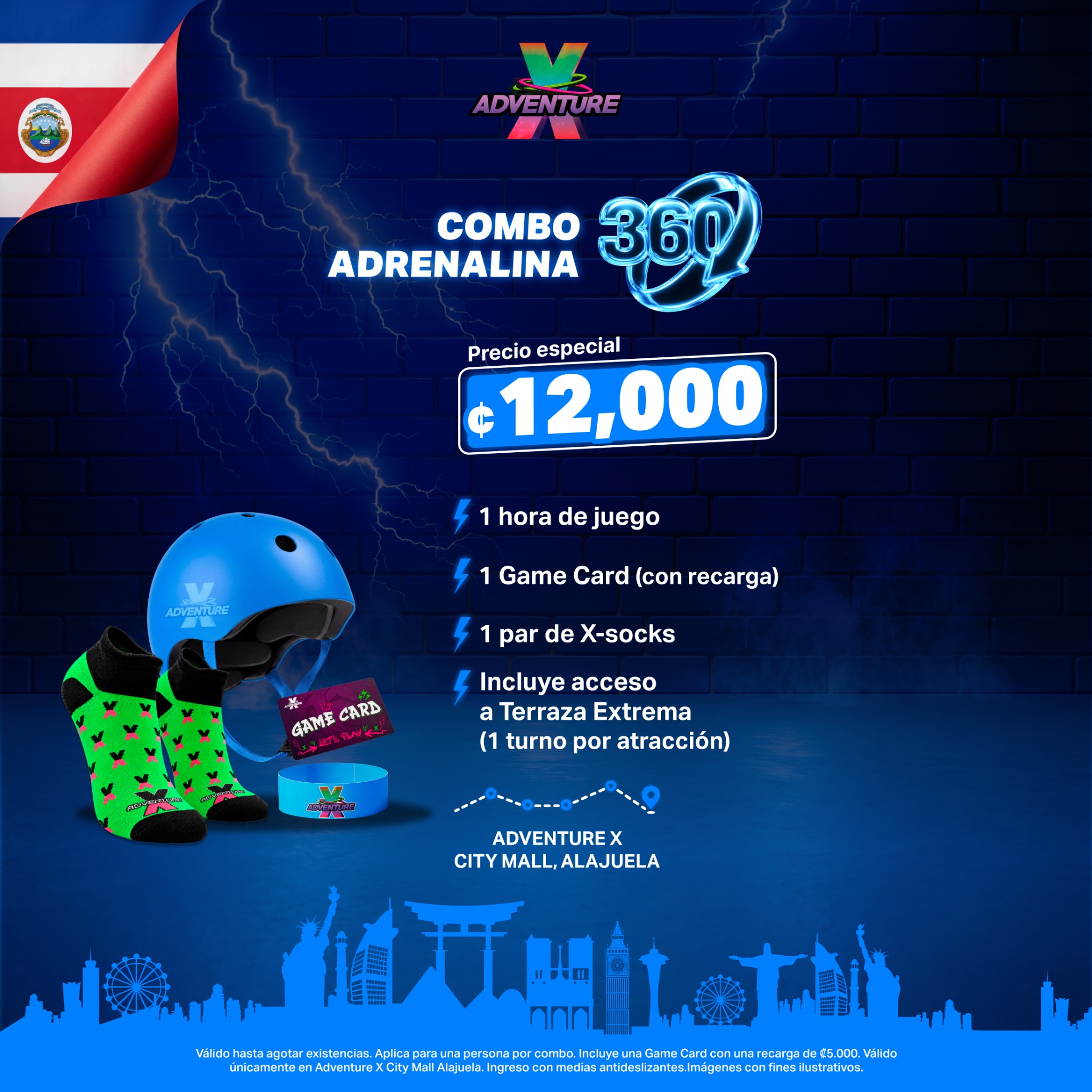 Adventure X Costa Rica Facebook ad
