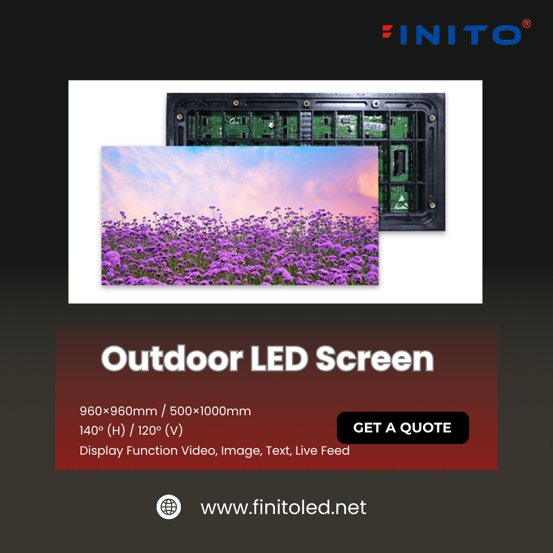Finito Communications Facebook ad: Transform your brand visibility with high-impact LED…