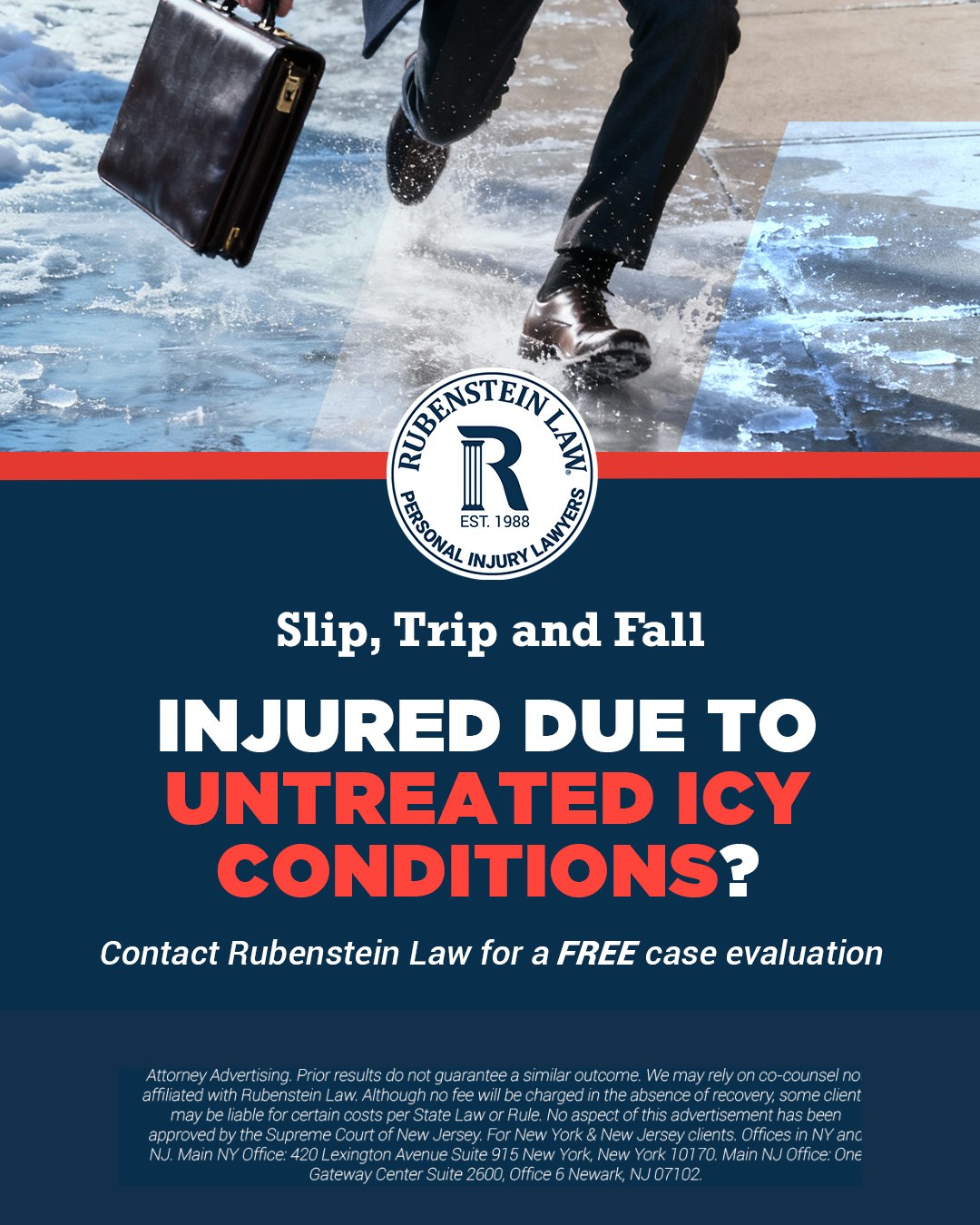 Rubenstein Law Facebook ad: Rubenstein Law - Personal Injury Lawyers (@rubensteinlaw)…