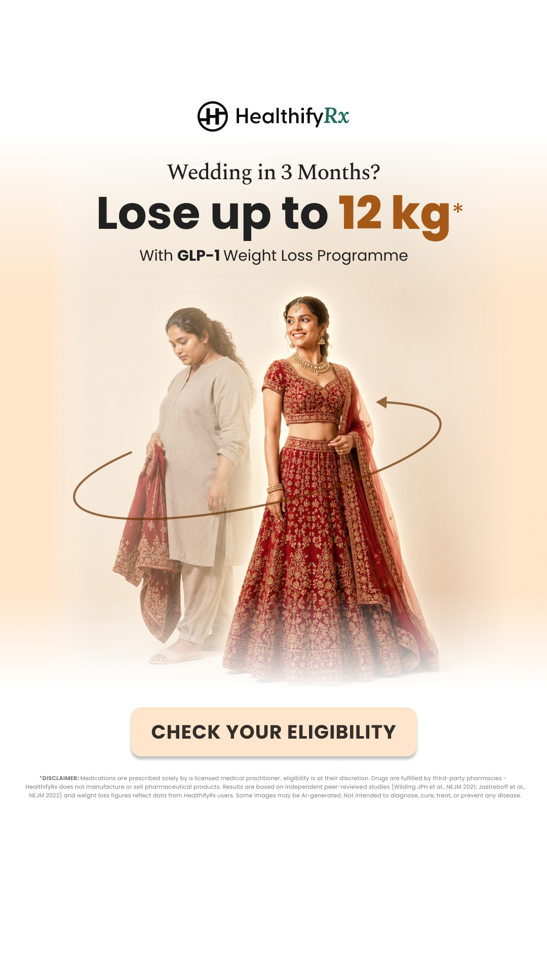 HealthifyMe Facebook ad