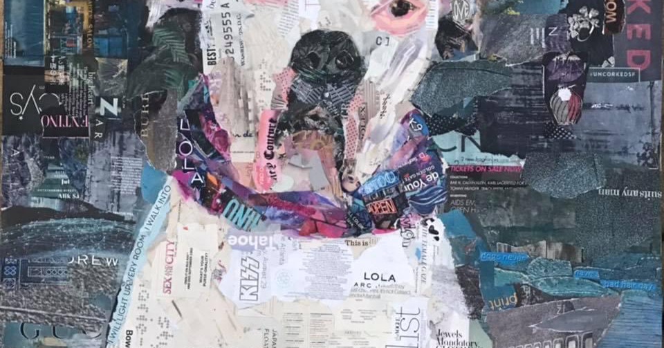 JP Art Collage Facebook ad