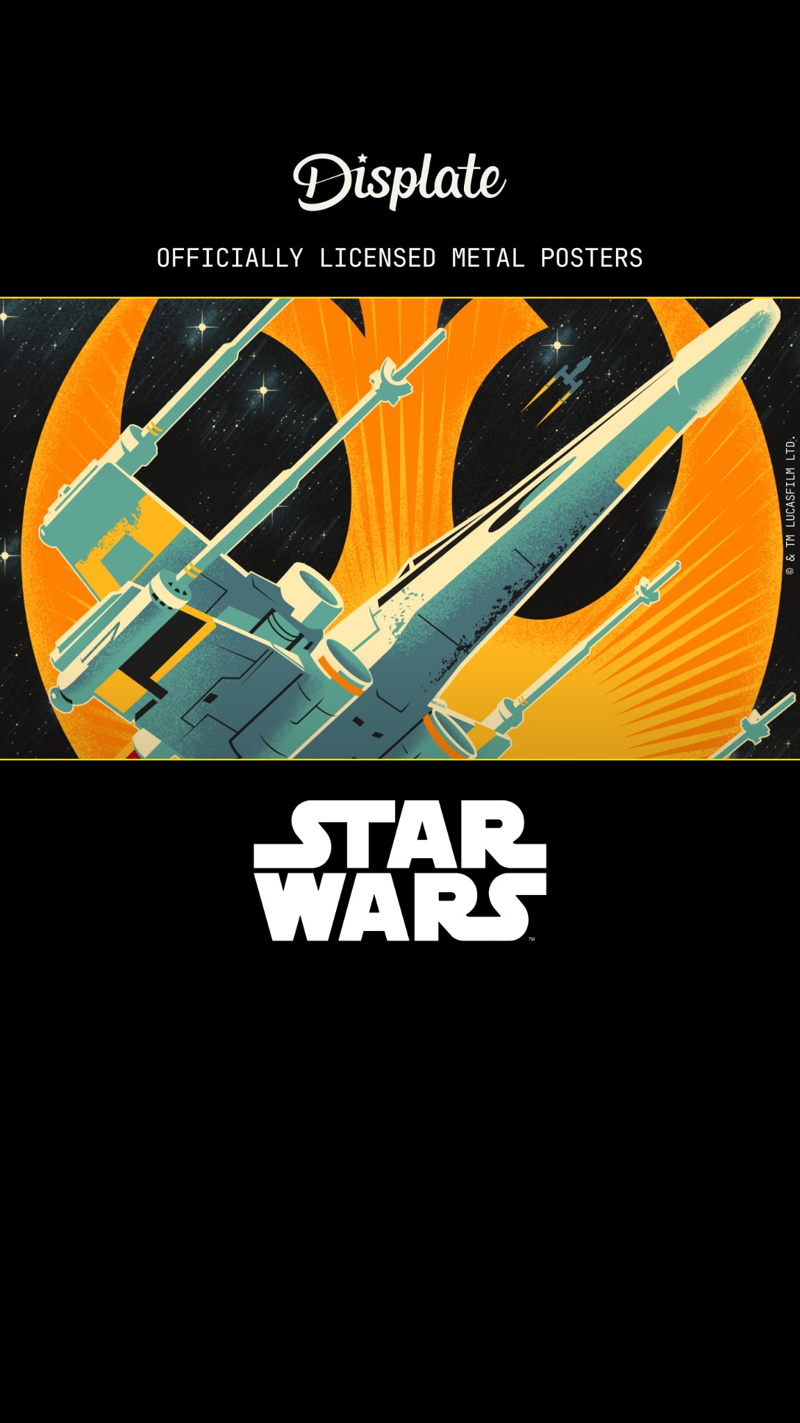 Displate Facebook ad
