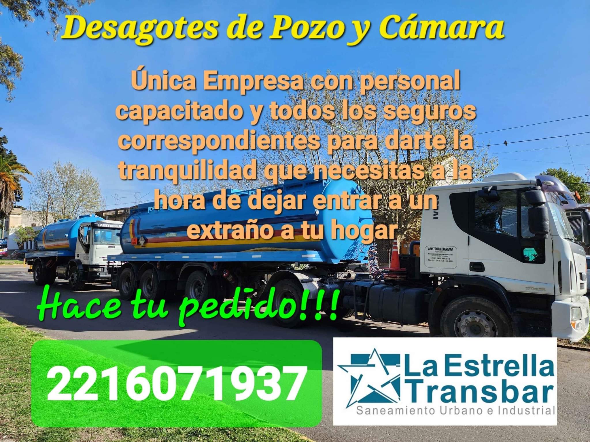 Enrique Comotti Facebook ad: Desagotes de Pozo La Estrella transbar