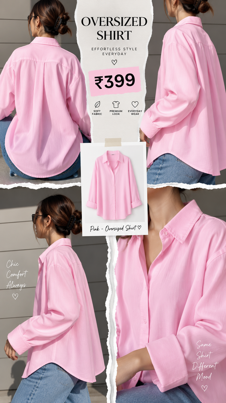 Urbunx Facebook ad: Shirts Starting at ₹399