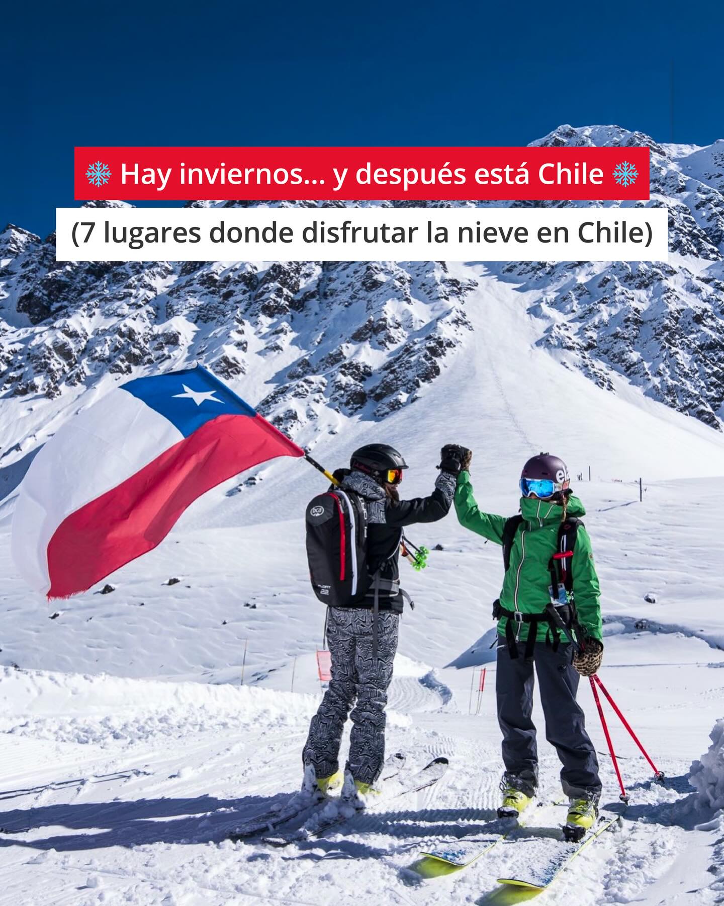 Chile Travel Facebook ad
