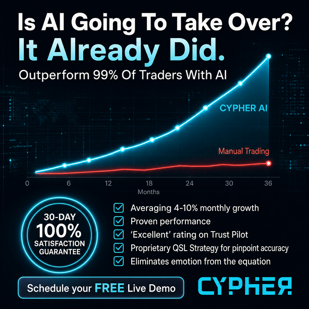 Cypher AI Facebook ad: The Next Evolution of Trading
