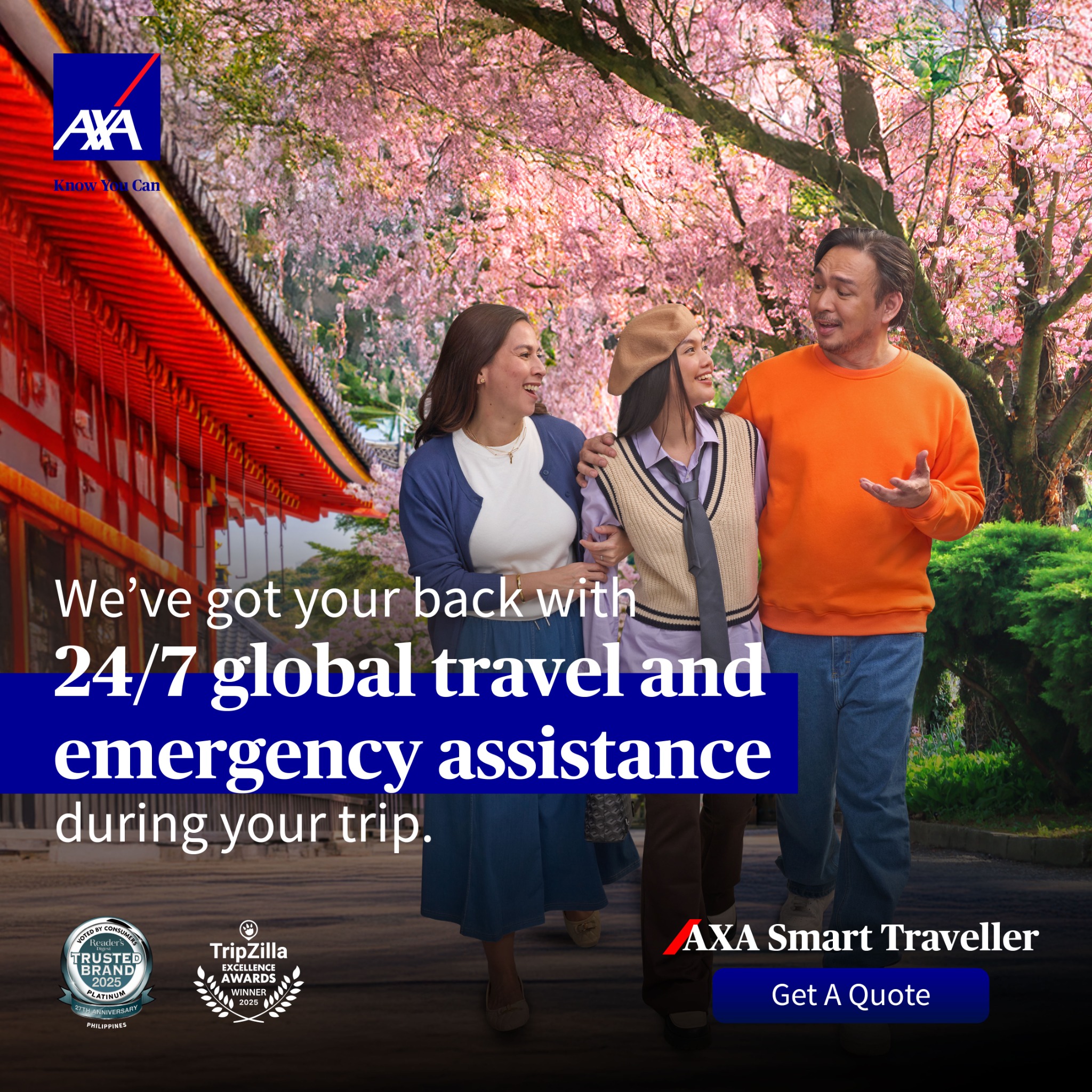 AXA Philippines Facebook ad