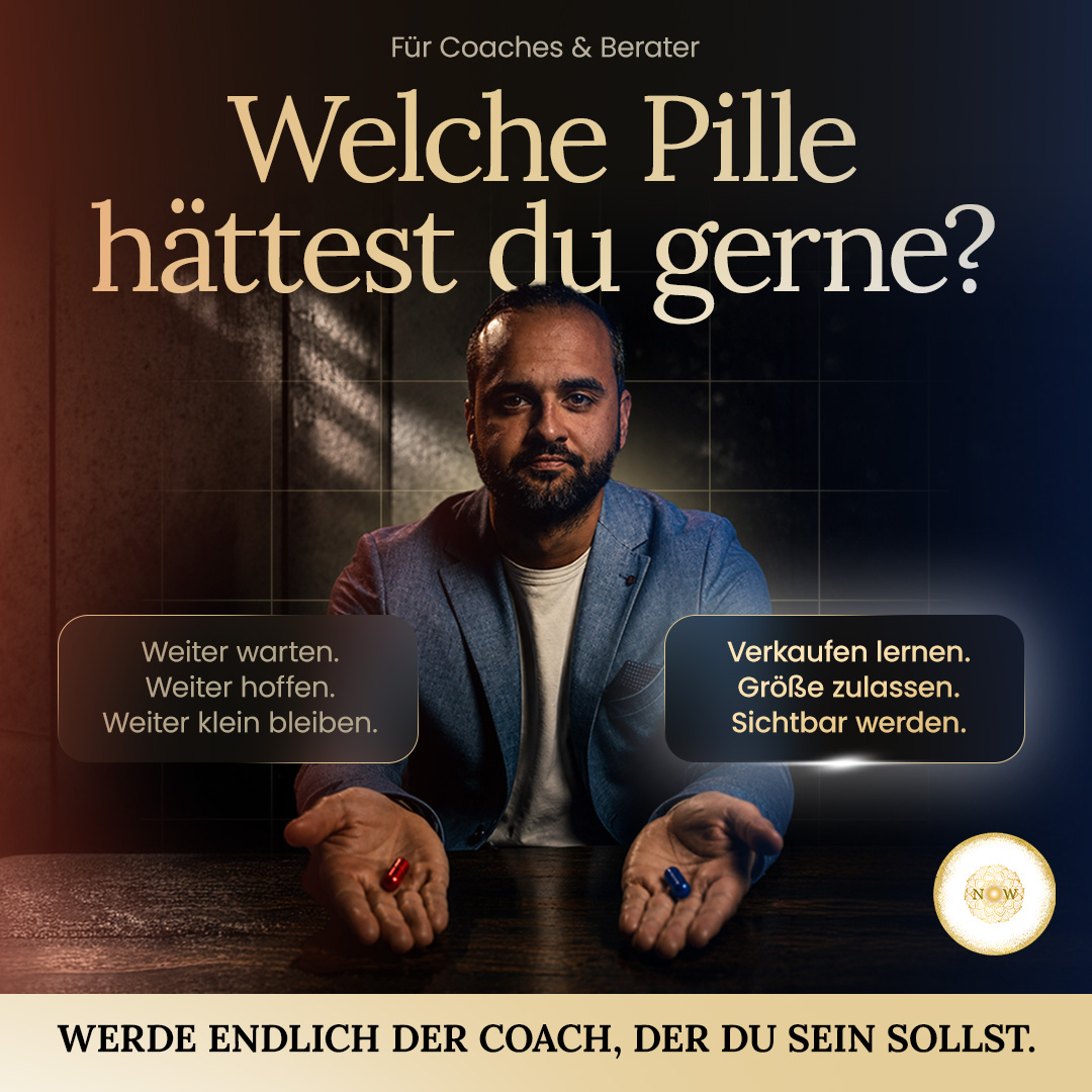 NOW Facebook ad: Du bist nicht zu spirituell für Geld. Du hast nur nie…