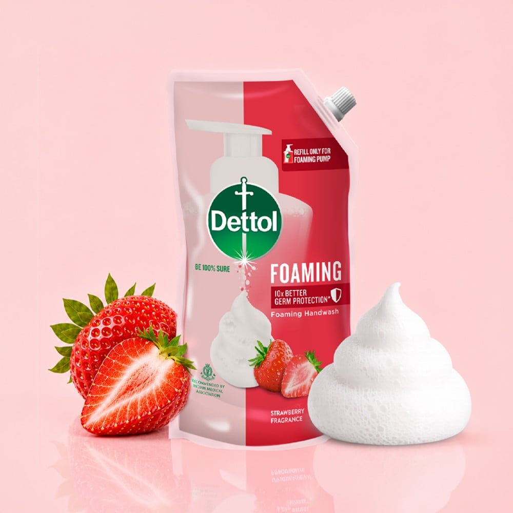 Dettol India Facebook ad: Instant Foam that spreads effortlessly for 10x Better…