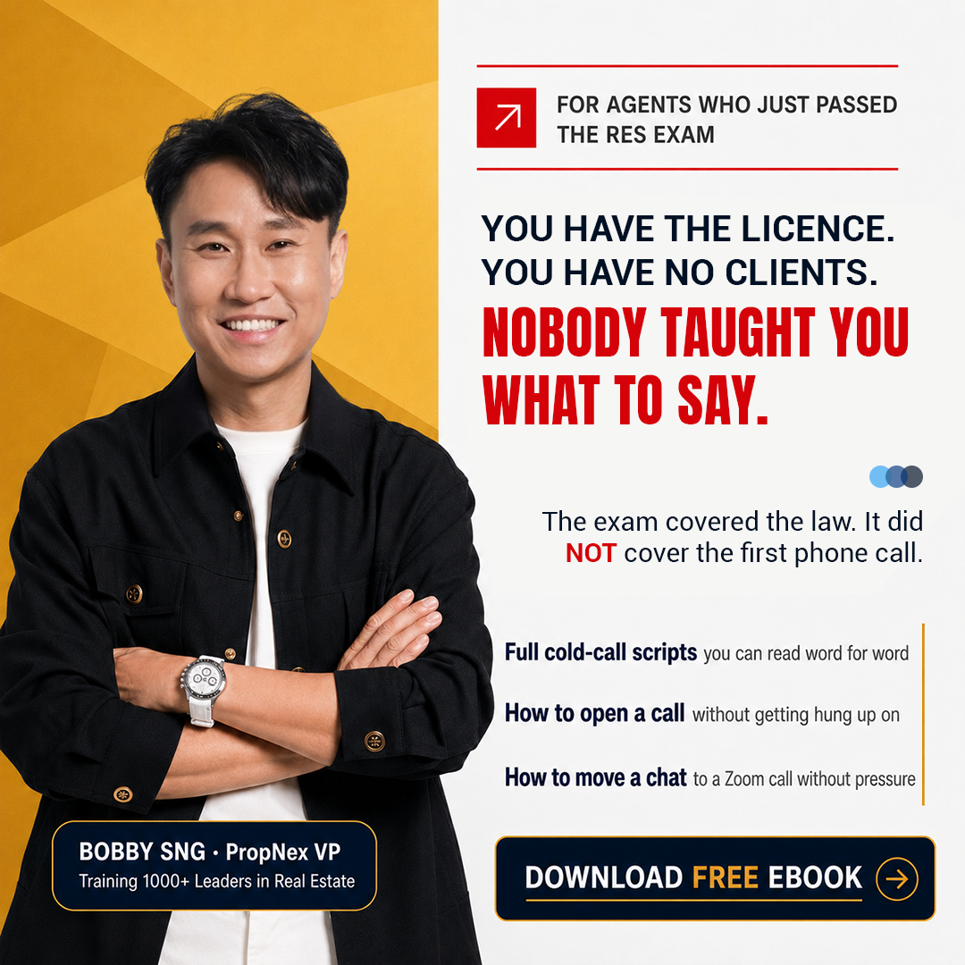 Bobby Sng Advisory Group, PropNex Realty Facebook ad