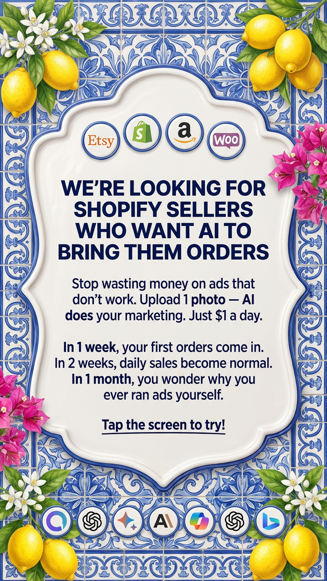 Practical AI Facebook ad