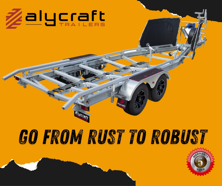 Alycraft Aluminium Boat Trailers Facebook ad: Upgrade to Aluminium