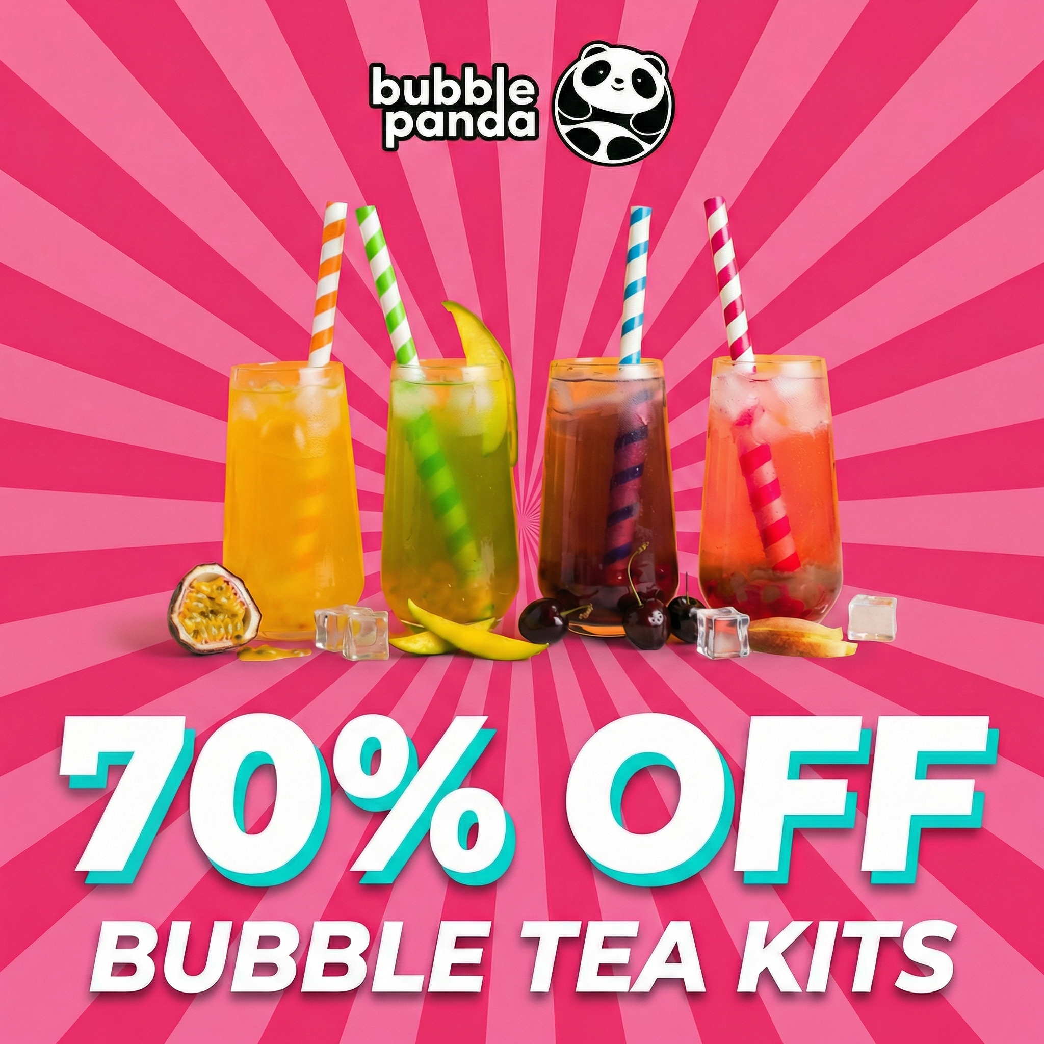 Bubble Panda Facebook ad