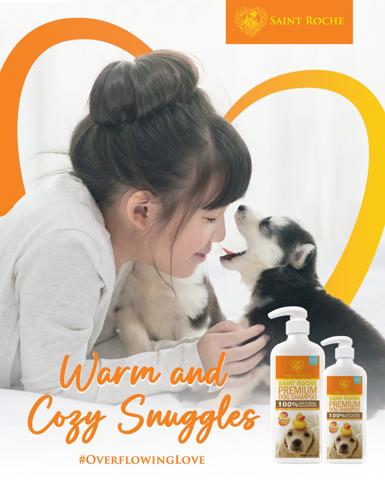 Saint Roche Premium Dog Shampoo Facebook ad