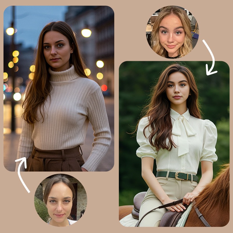 Puzzle Avatar IA Facebook ad