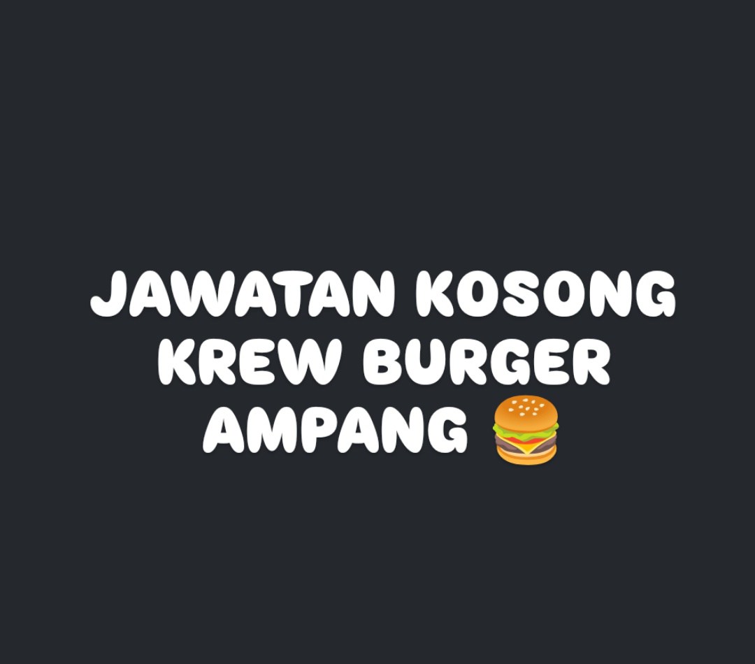 Zulsukorburger 1 Facebook ad: Bulan ni kami nak buka beberapa cawangan burger…