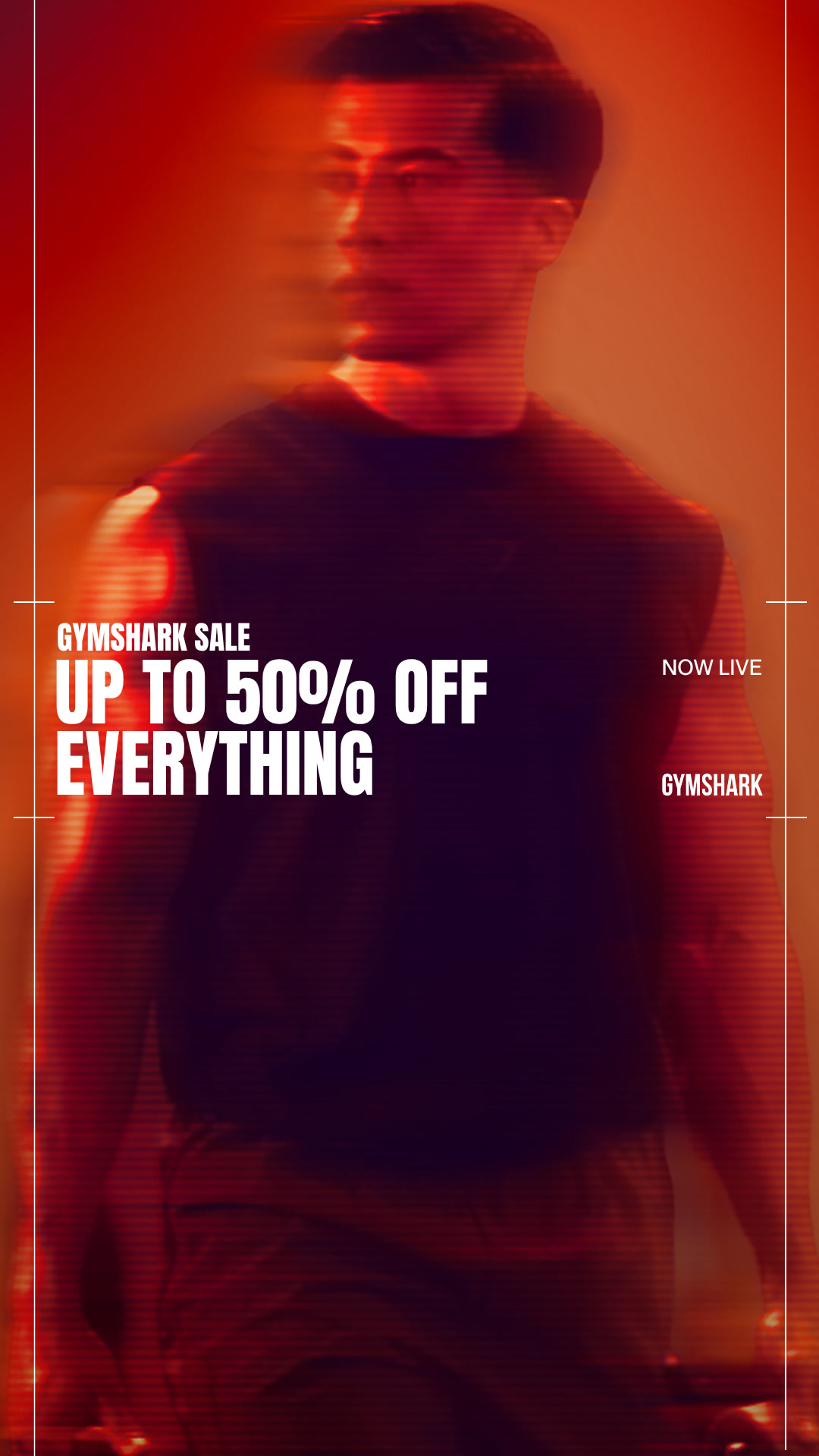 Gymshark Facebook ad