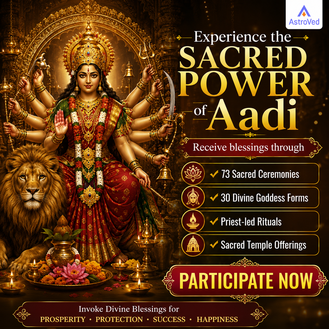 AstroVed Facebook ad from Jul 9, 2026