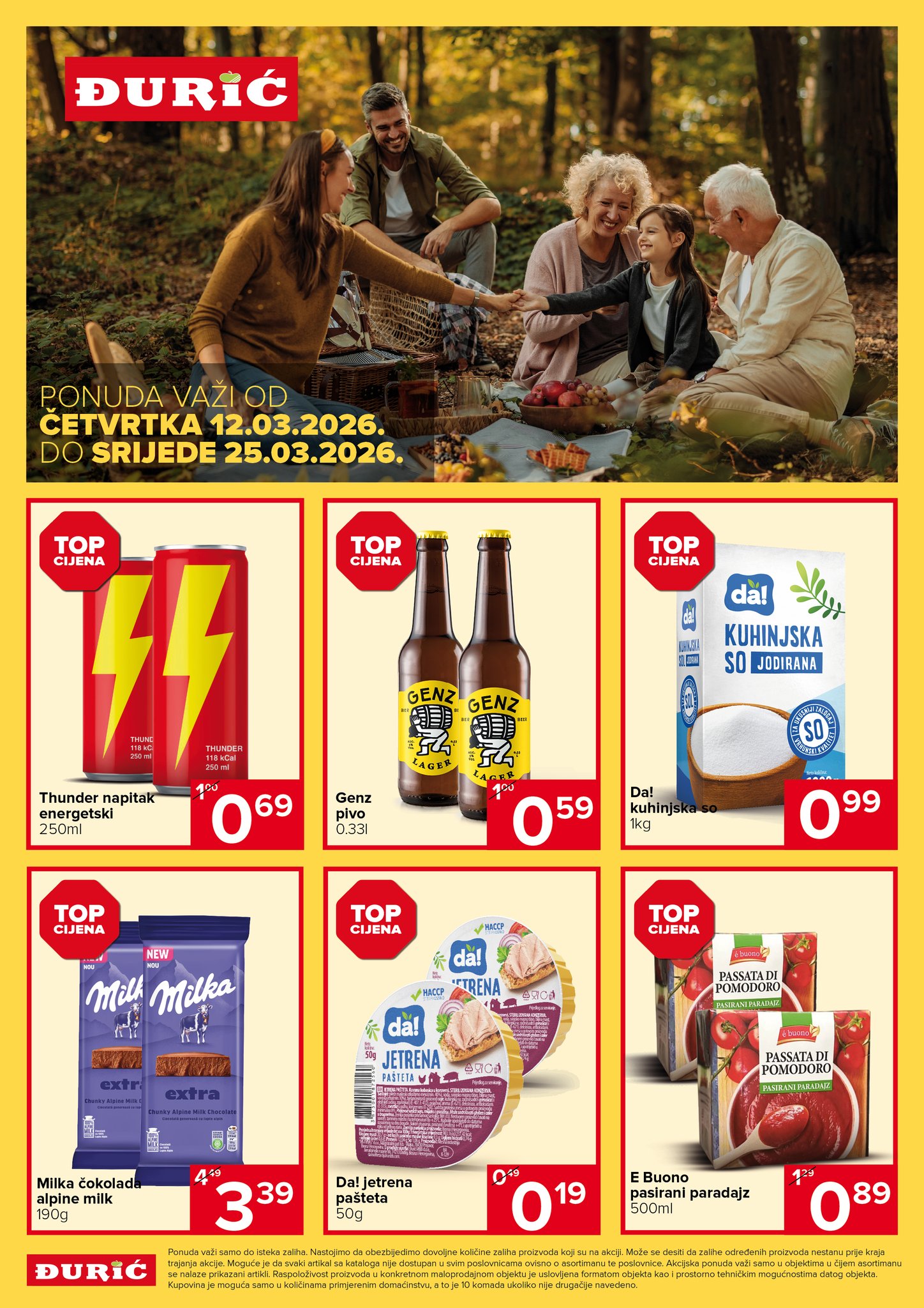 Djuric Supermarket Facebook ad