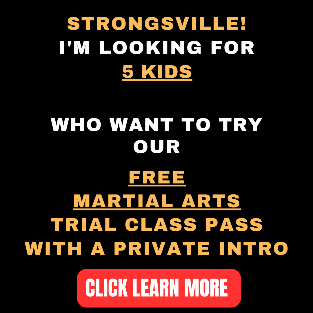 Vanyo MMA Facebook ad: Want a FREE Kids Martial Arts Trial Class Pass?