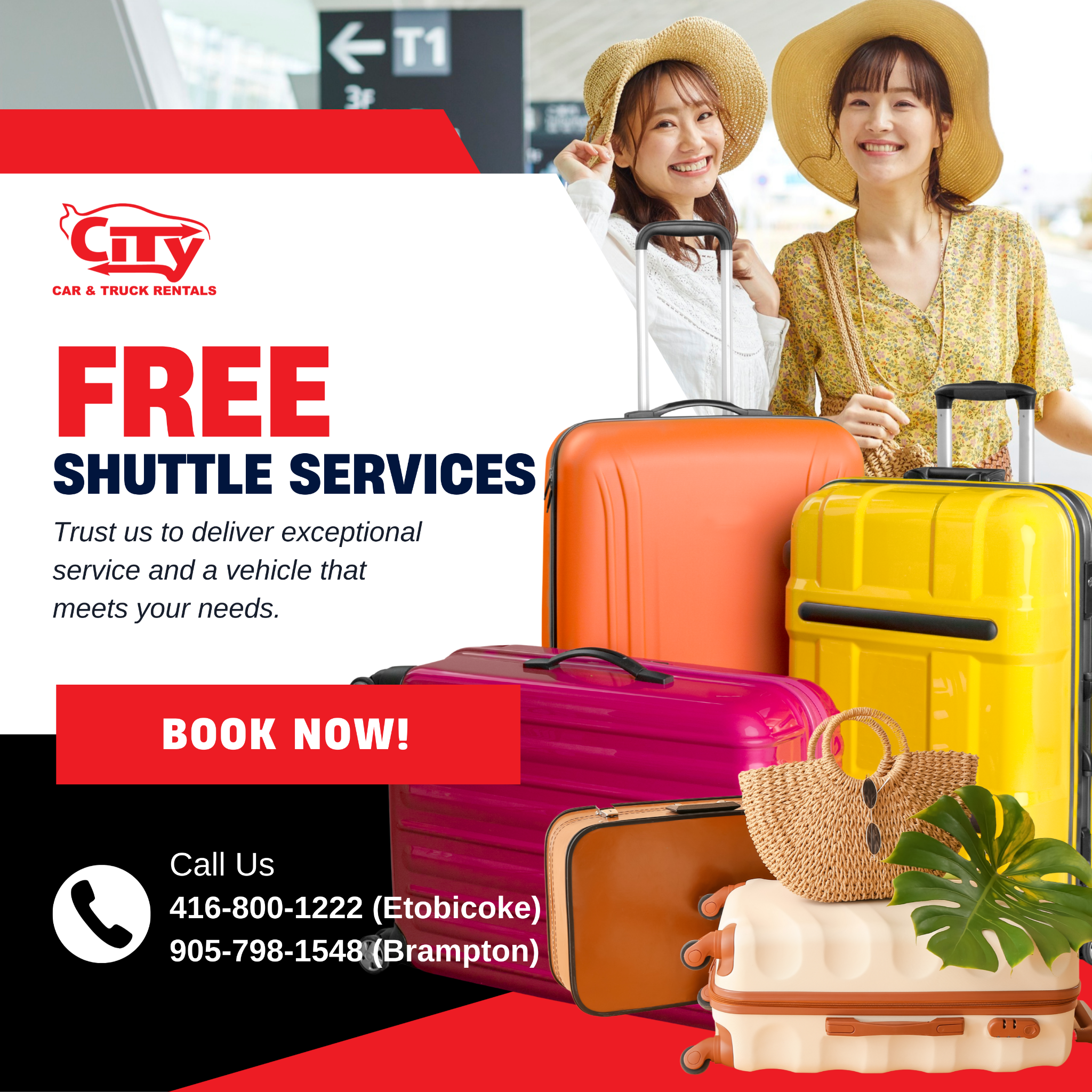 City Car & Truck Rental Facebook ad