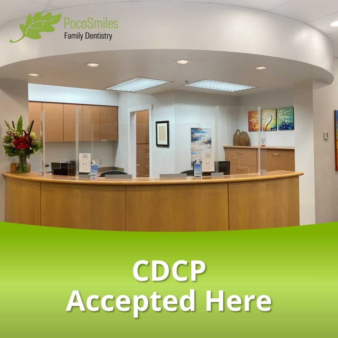Poco Smiles Dental Facebook ad: Your CDCP dental benefits are now accepted here!