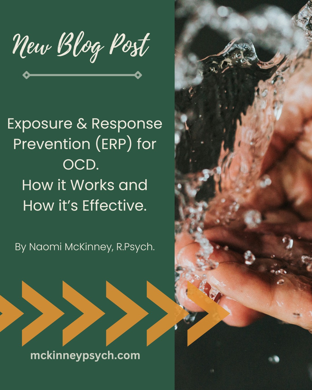 McKinney Psychology Facebook ad: How ERP Therapy Helps You Break Free from OCD