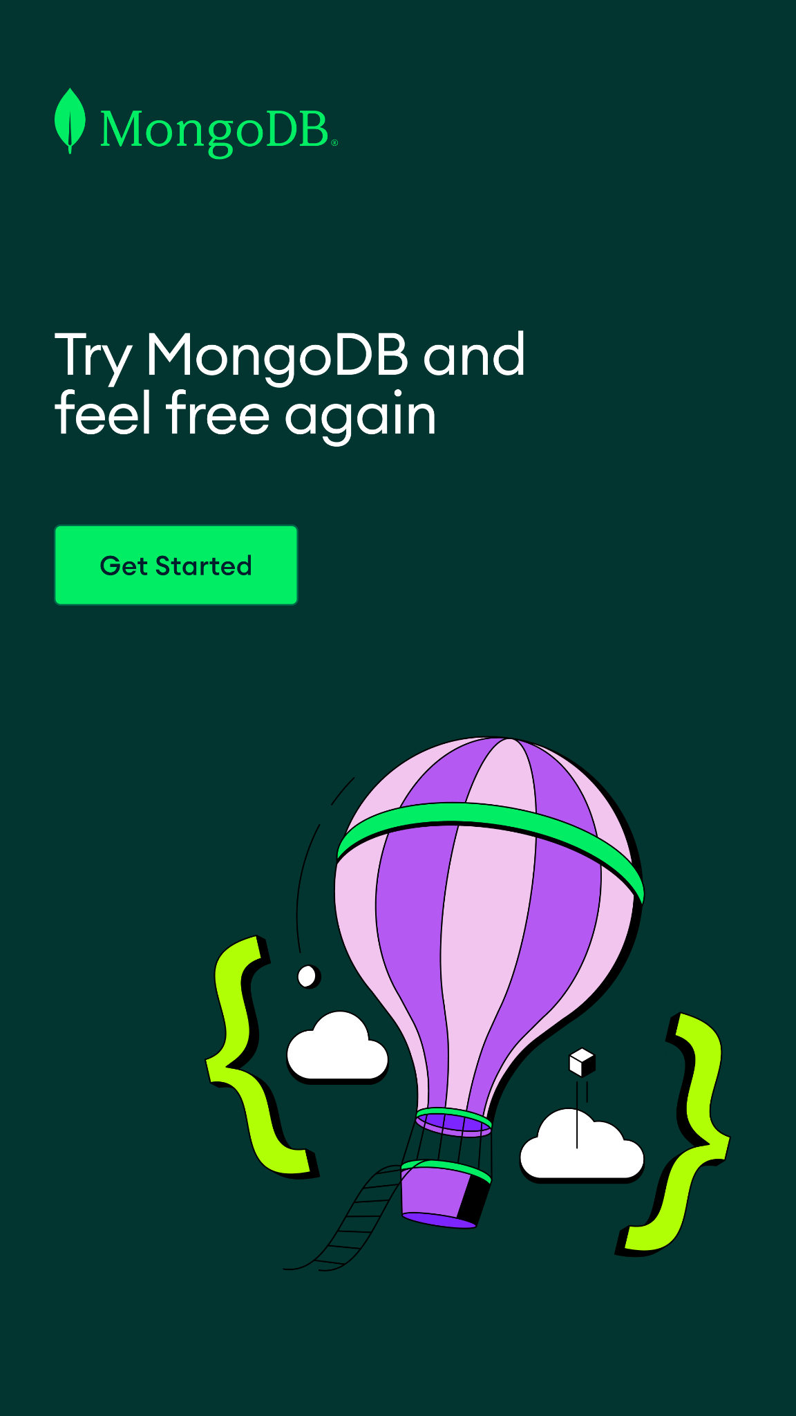 MongoDB Facebook ad