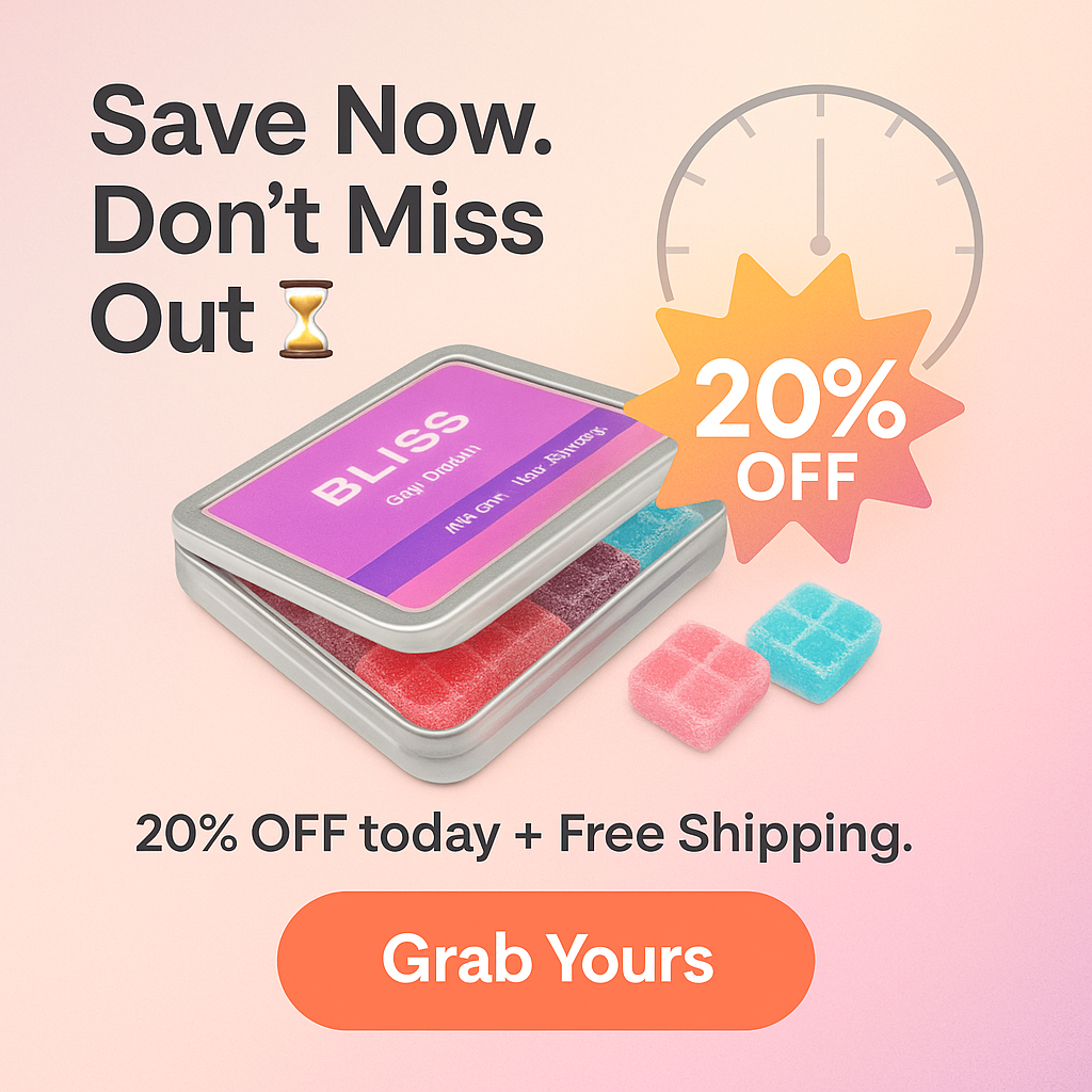 Fresh Flow Facebook ad: Join the Fun, Get 20% Off!